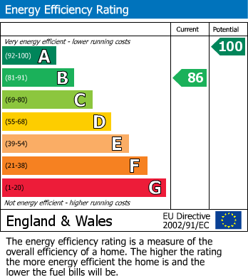 EPC Graph for Dracaena Avenue, Falmouth