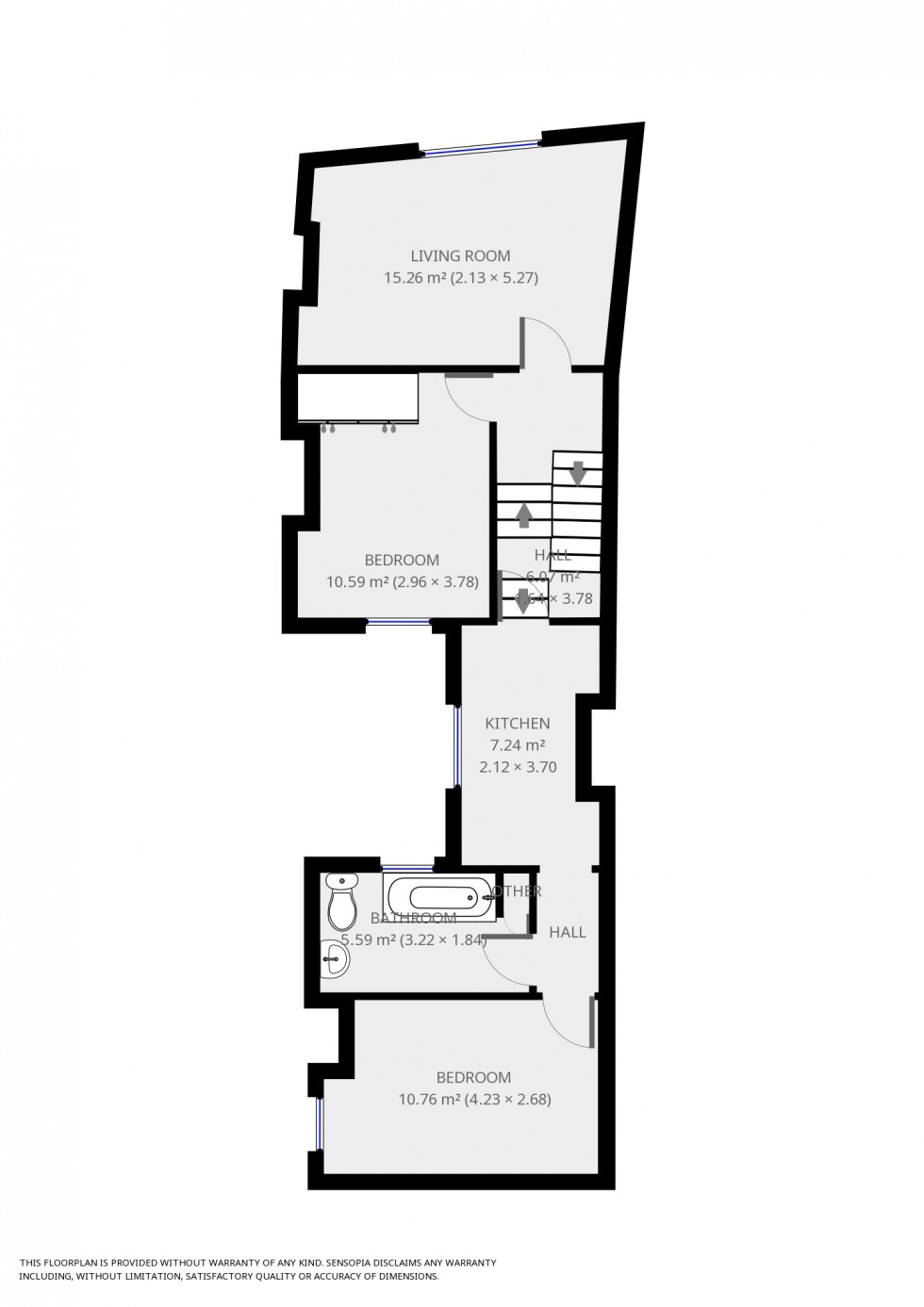 Floorplan for Homefield Road