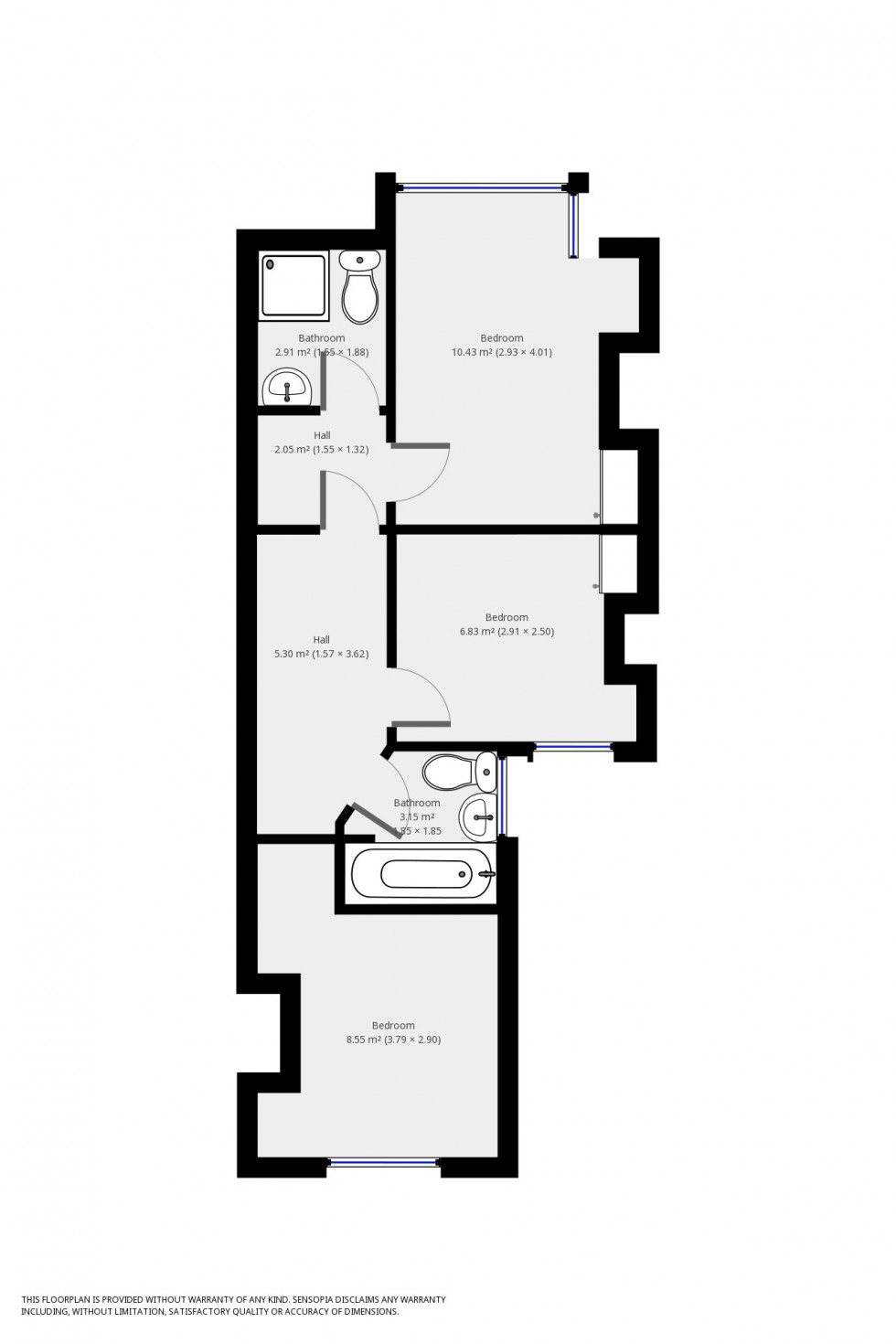 Floorplan for Edgerton Park Road, Exeter