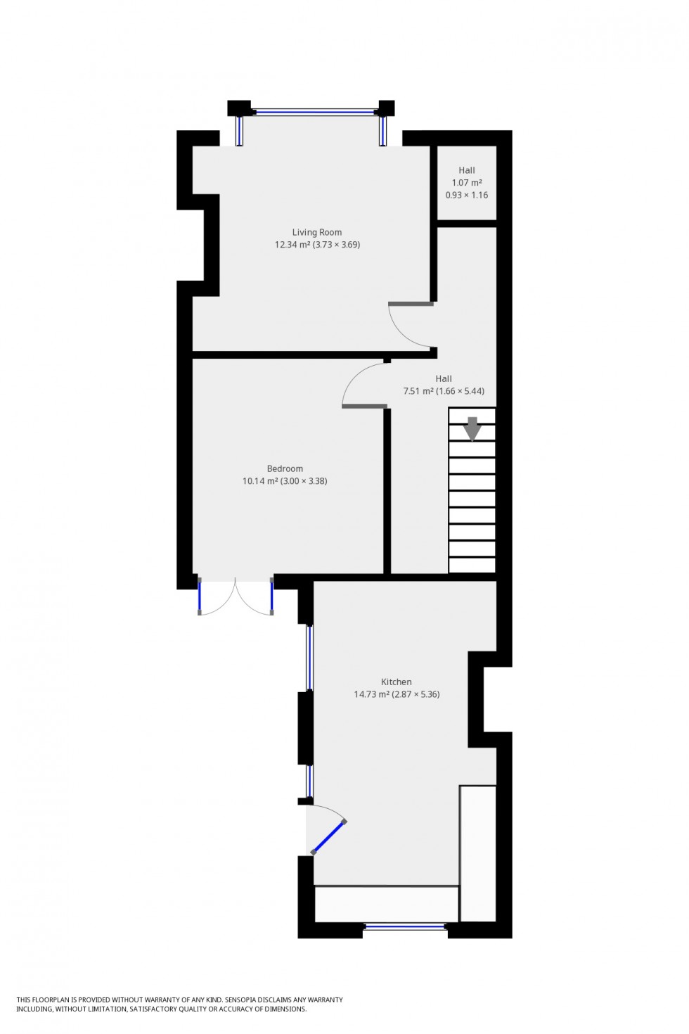Floorplan for Old Tiverton Road, Exeter