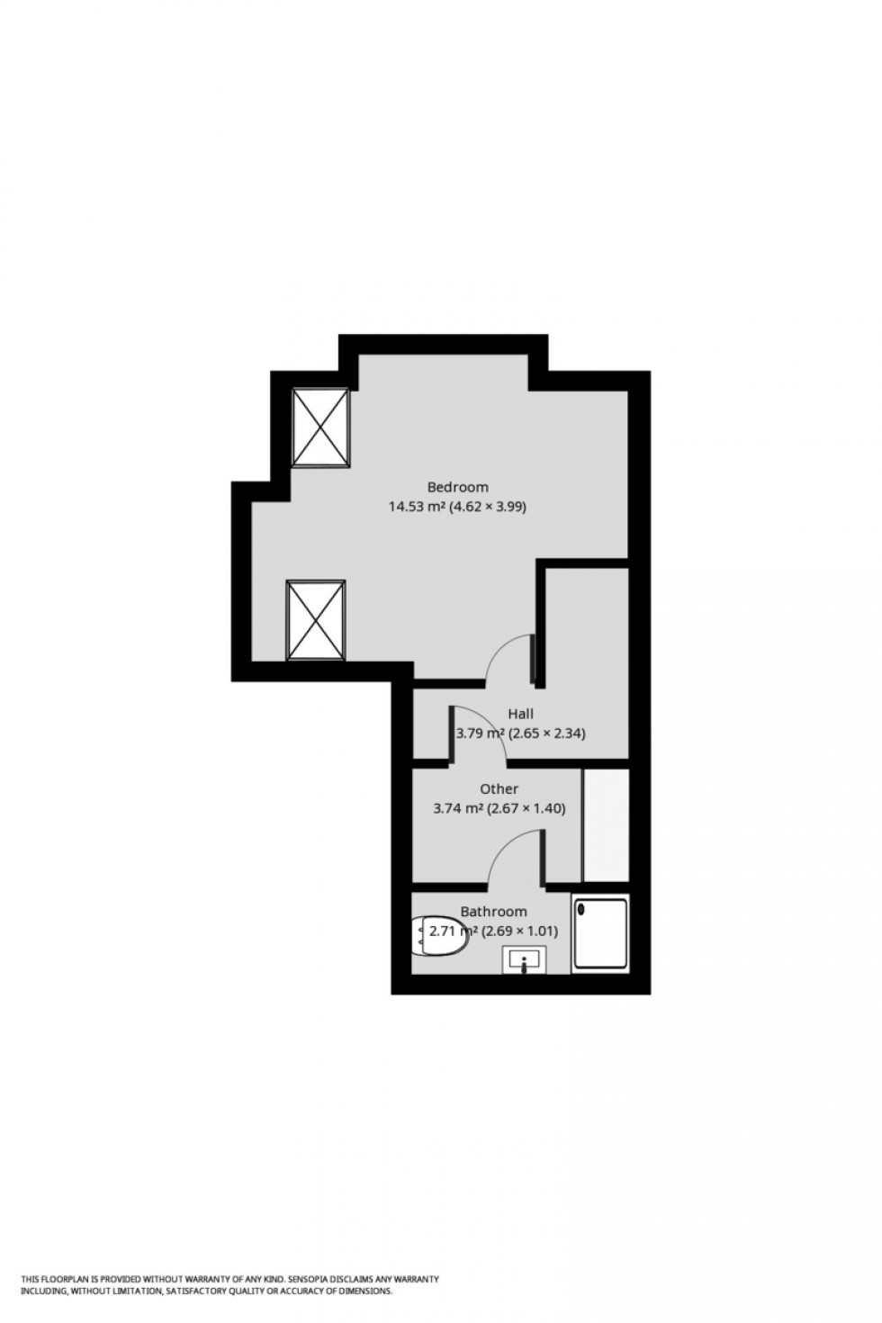 Floorplan for Old Tiverton Road, Exeter