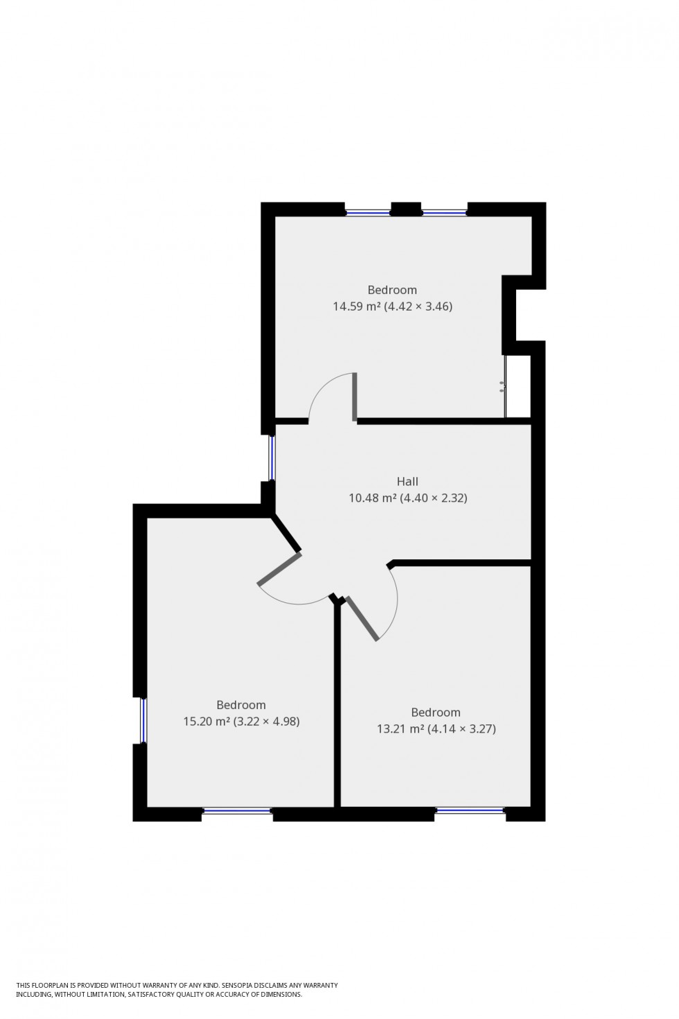 Floorplan for Union Road, Exeter