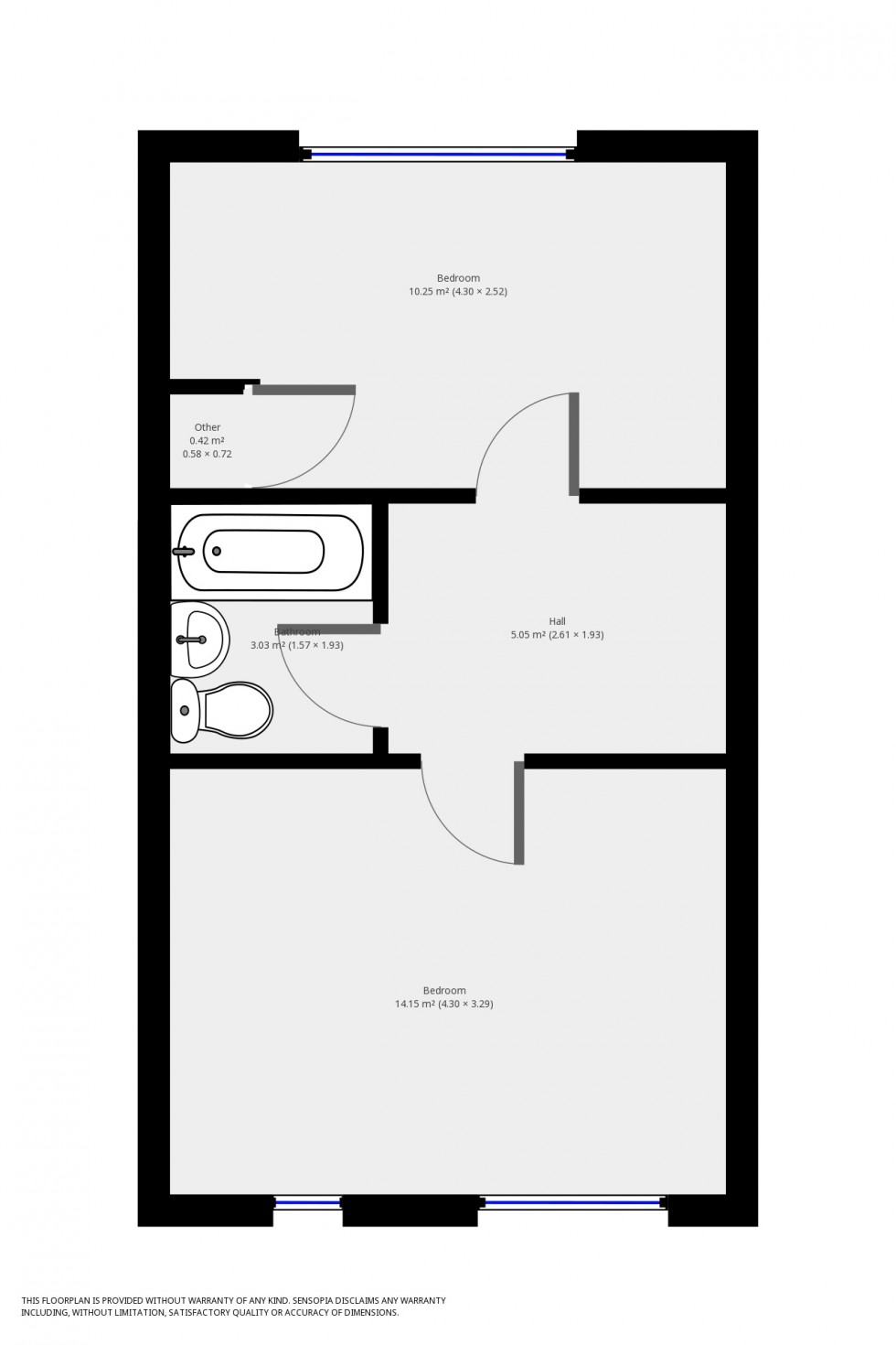 Floorplan for Richmond Court, Exeter