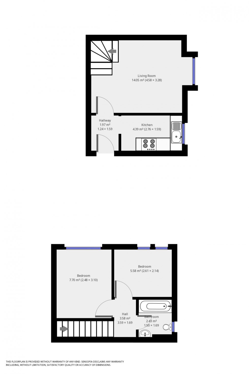Floorplan for Stoke Canon, Exeter
