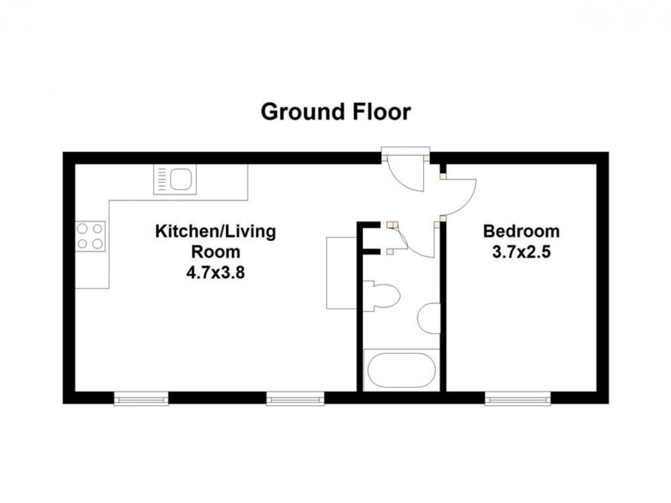 Floorplan for Headland View Apartments, Church Street