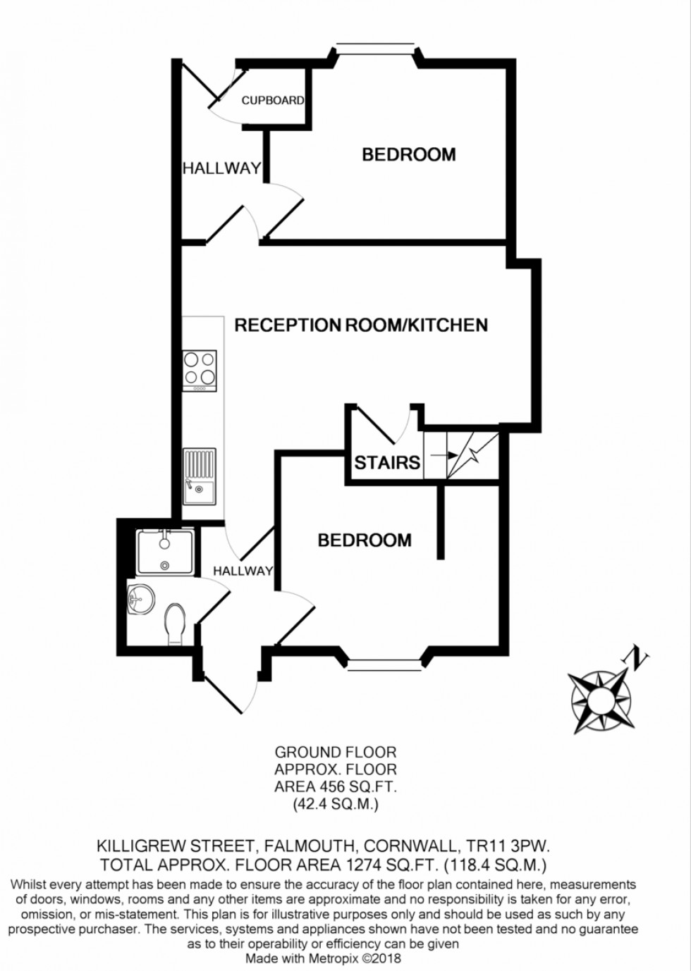 Floorplan for 55 Killigrew Street