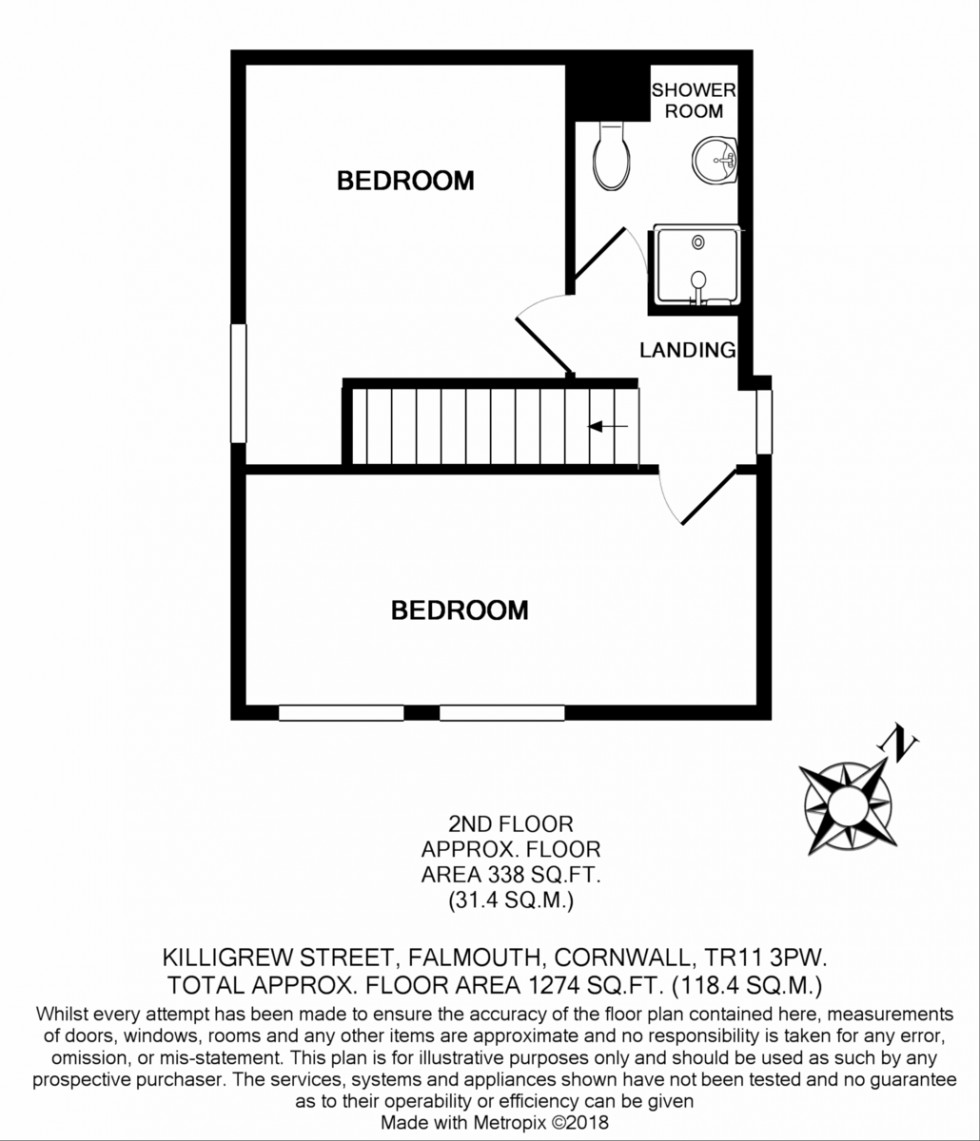 Floorplan for 55 Killigrew Street