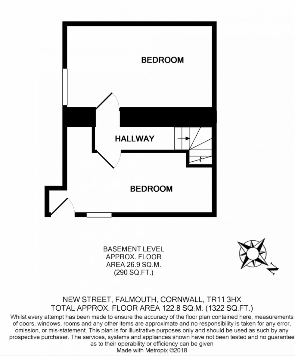 Floorplan for 27 New Street