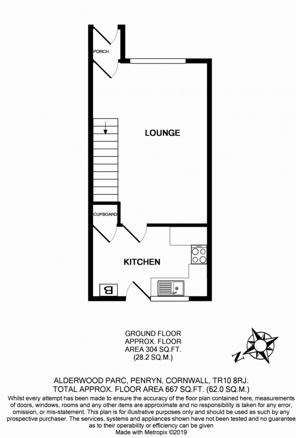 Floorplan for Alderwood Parc, Penryn