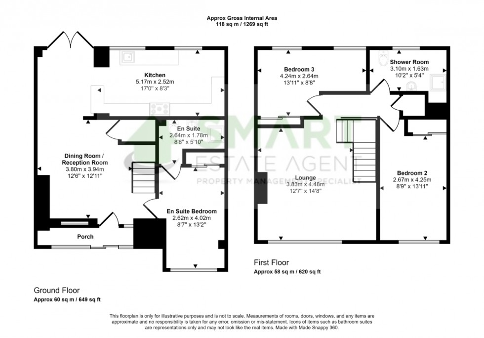 Floorplan for Topsham Road, Exeter