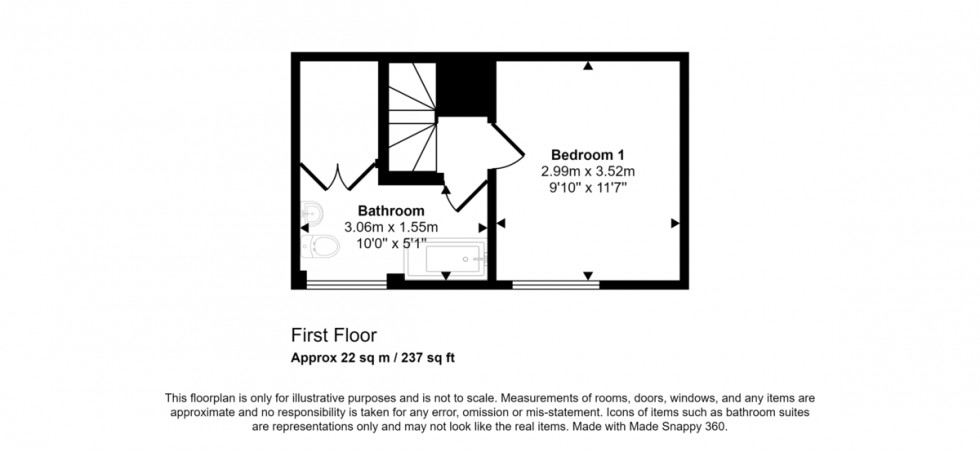 Floorplan for St Thomas Street, Penryn