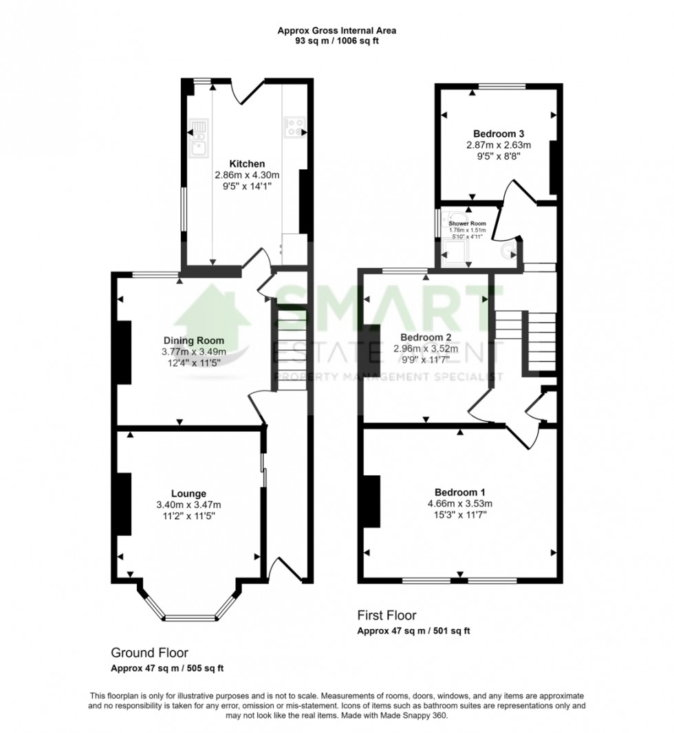 Floorplan for Manston Road, Exeter