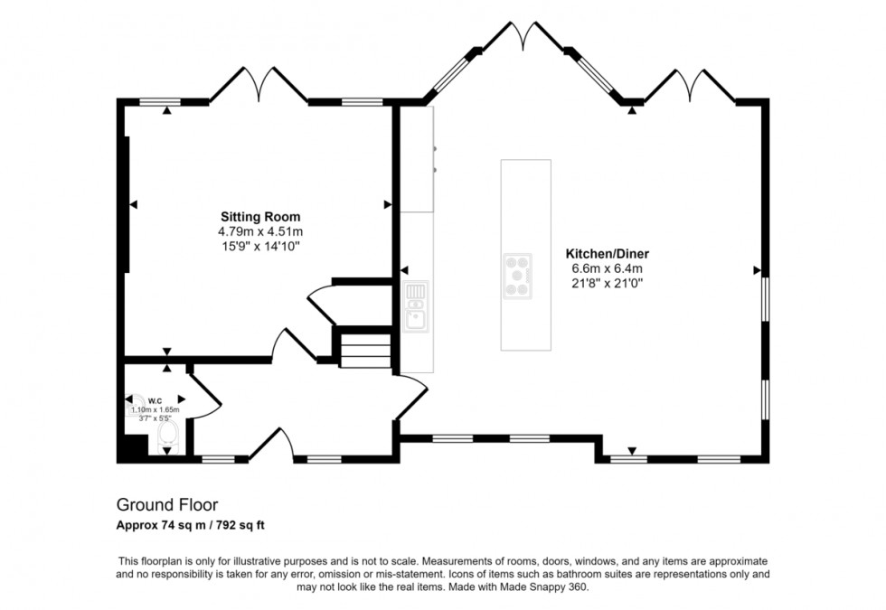 Floorplan for Brillwater Road,Constantine