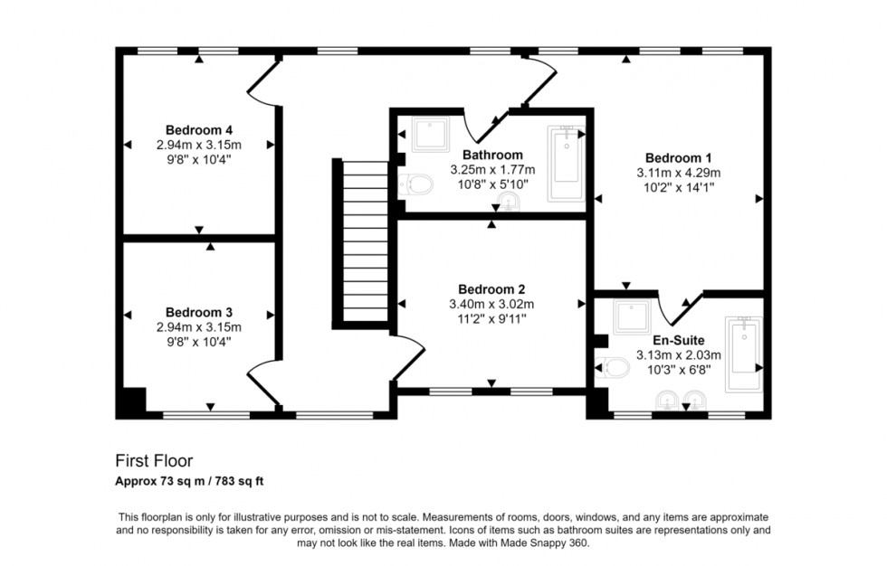 Floorplan for Brillwater Road,Constantine