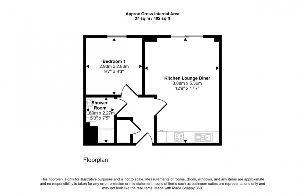 Floorplan for College Hill, Penryn