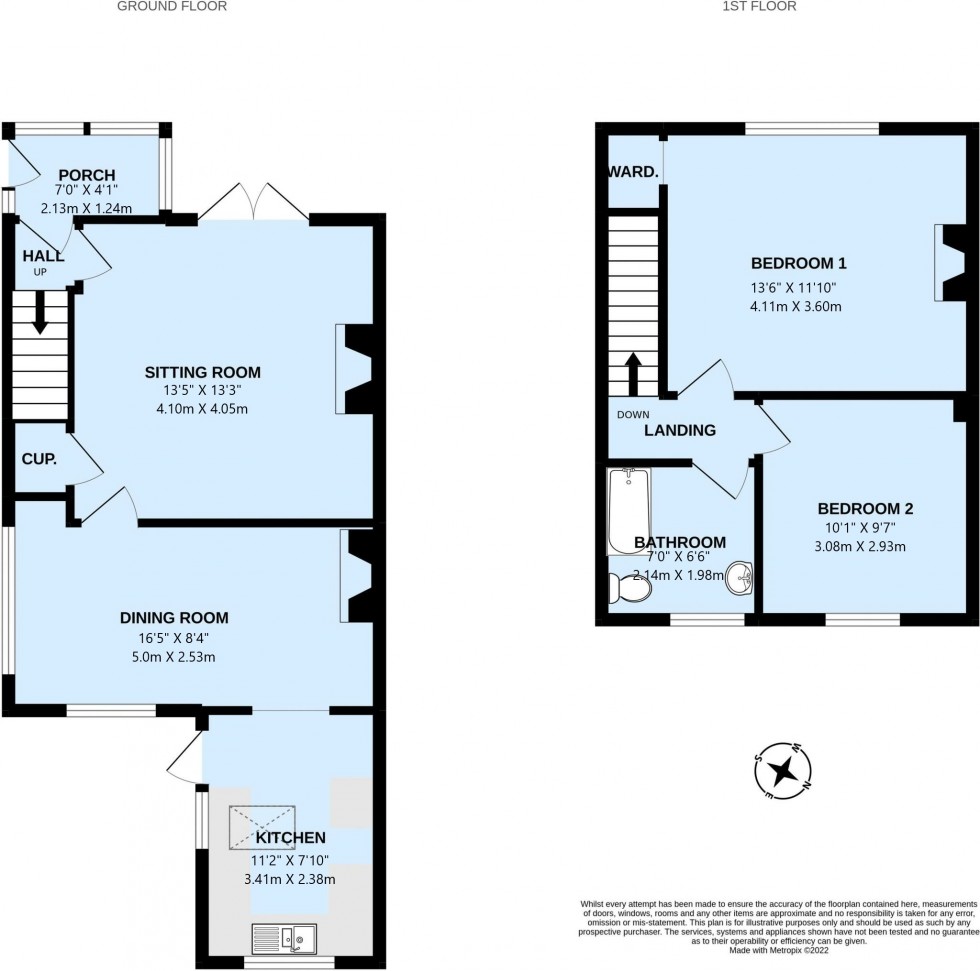 Floorplan for Granary Lane, Budleigh Salterton