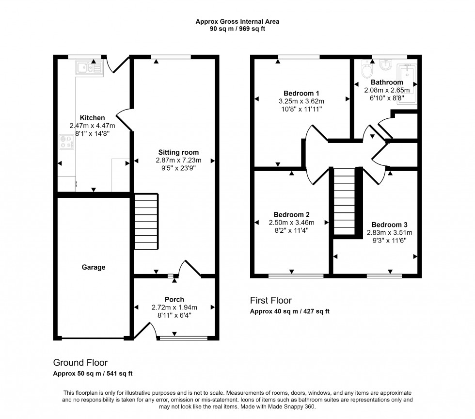 Floorplan for Park Stenak, Carharrack