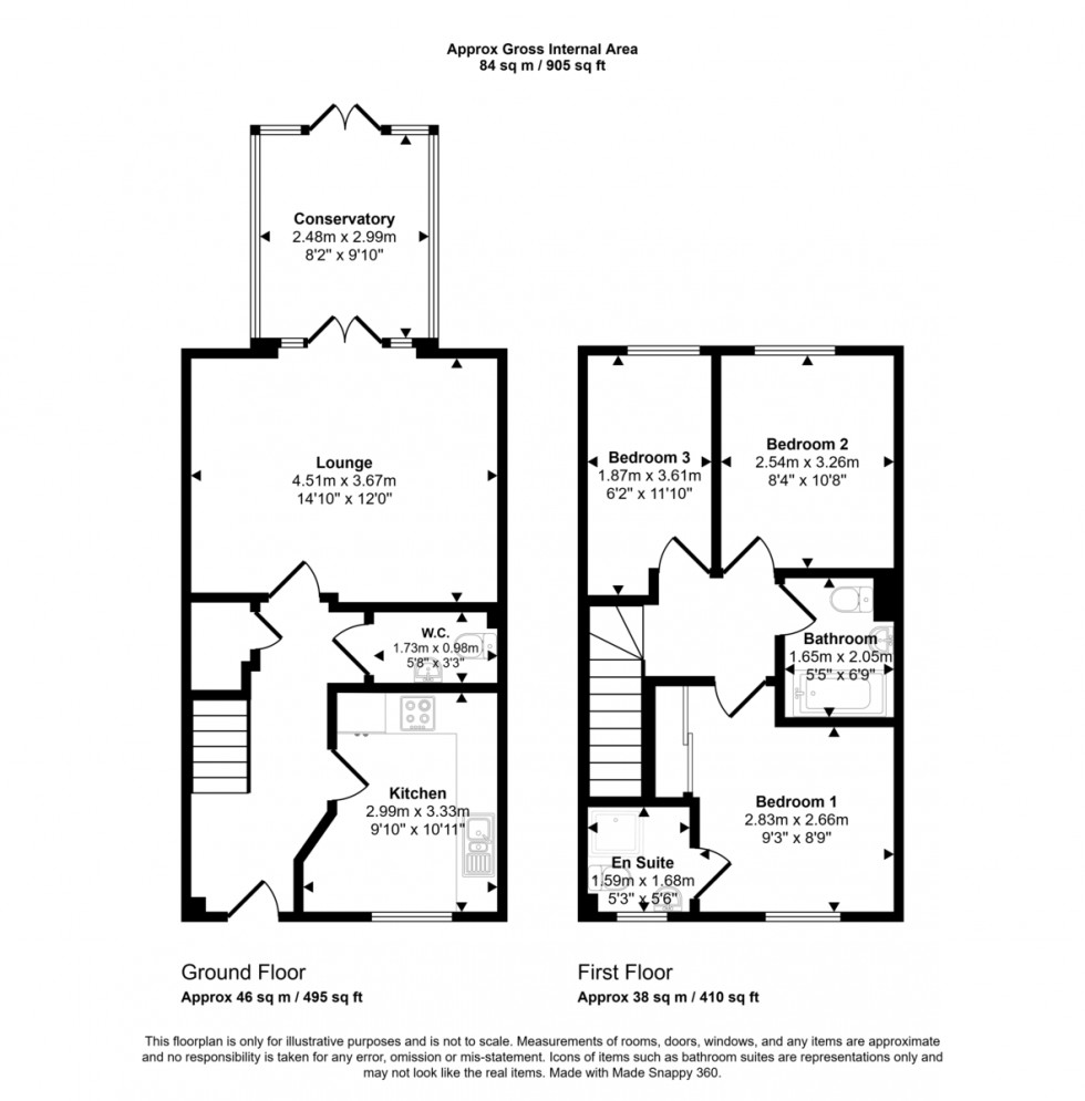Floorplan for Mabe Burnthouse, Penryn