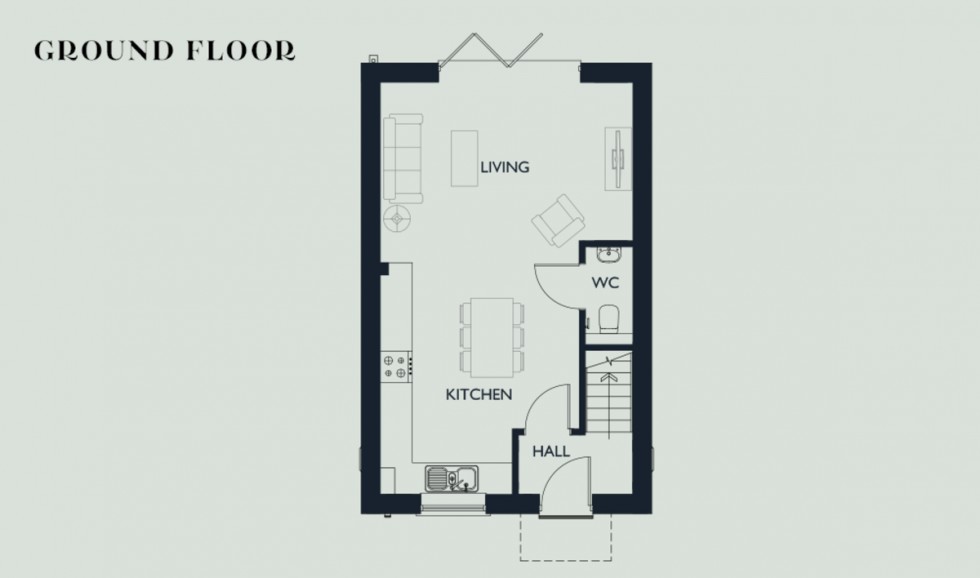 Floorplan for Skylark Way, Exmouth