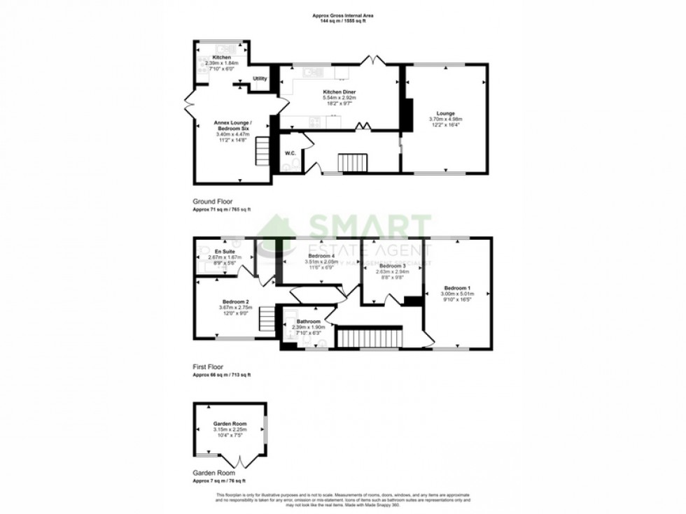 Floorplan for Woolsery Avenue, Exeter
