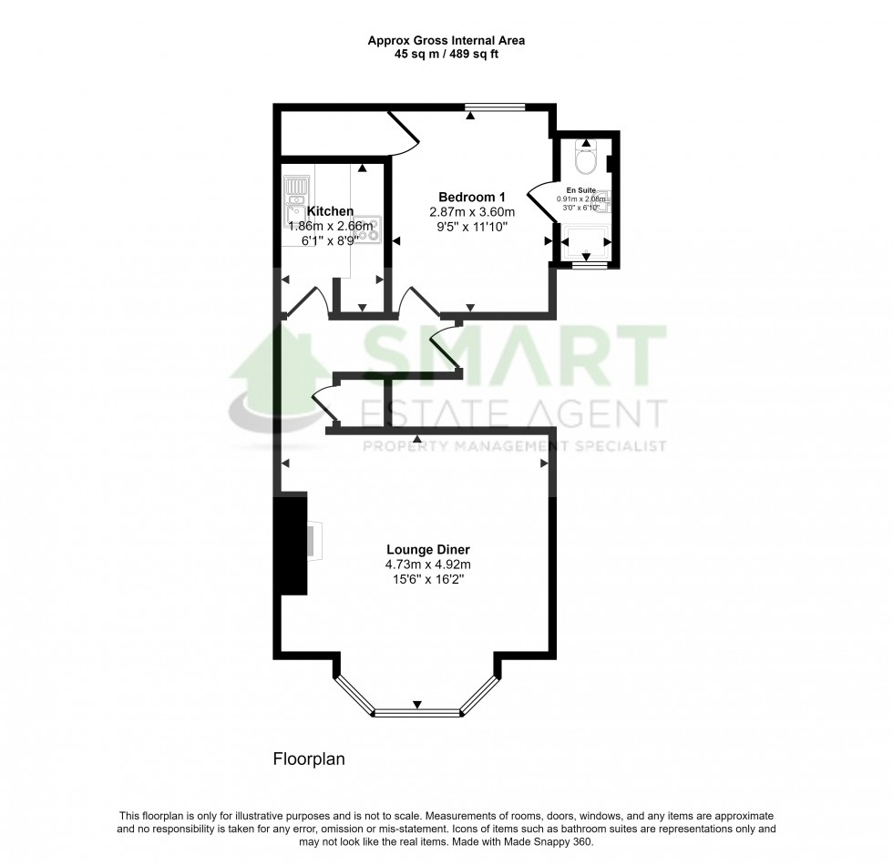 Floorplan for Blackall Road, Exeter