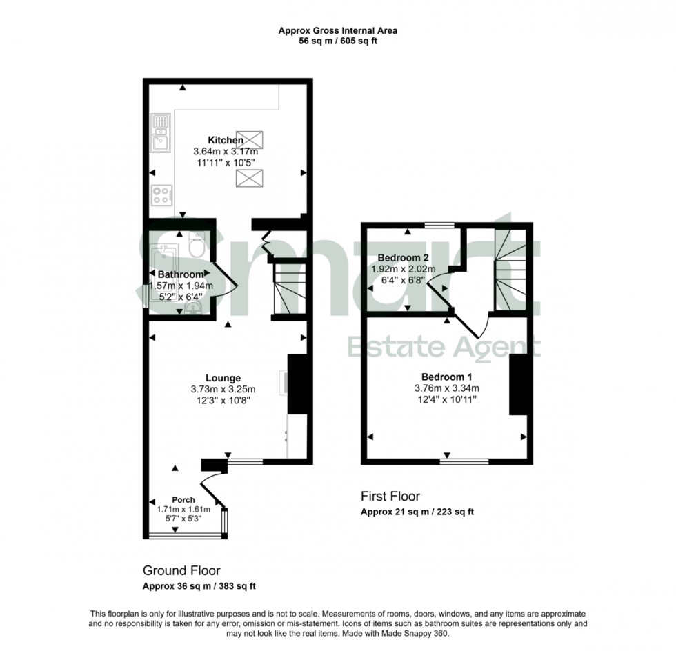 Floorplan for East Wonford Hill, Exeter