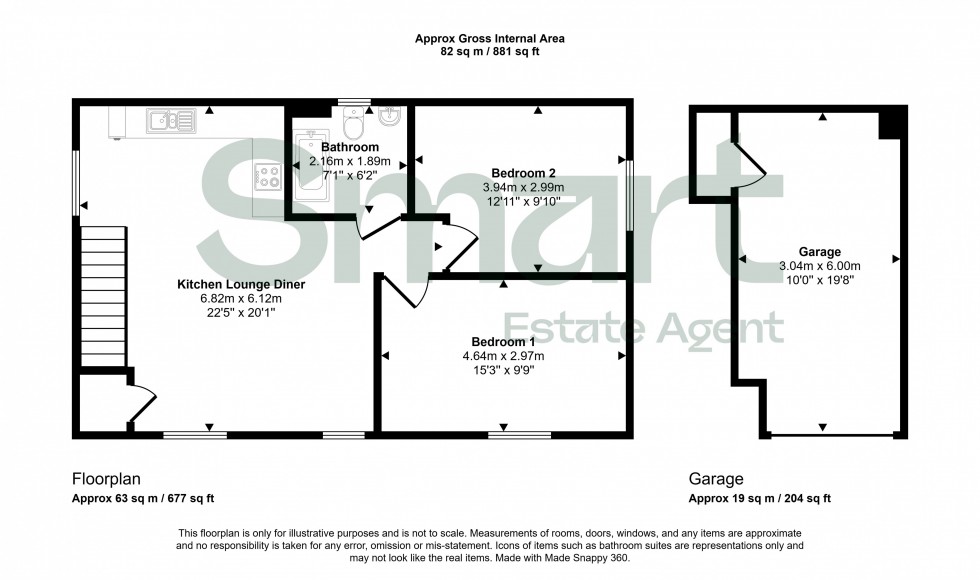 Floorplan for Matford, Exeter