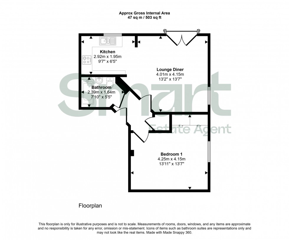 Floorplan for Raleigh House, Exeter