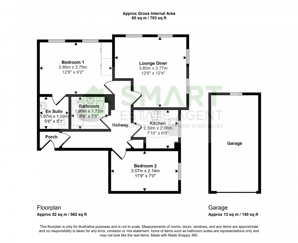 Floorplan for Lewis Crescent, Exeter