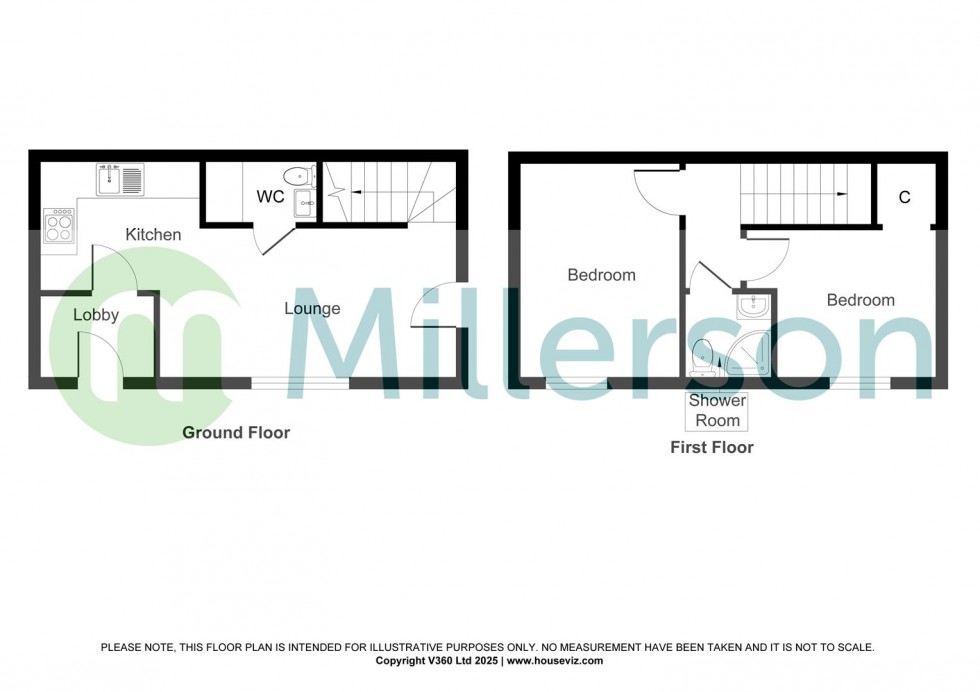 Floorplan for Market Hill, St Austell