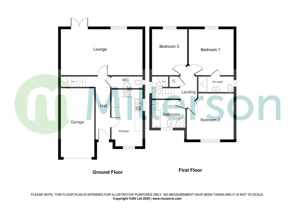 Floorplan for Retallick Meadows, St. Austell