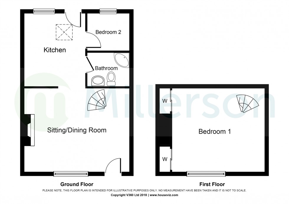 Floorplan for Bray Shop, Callington