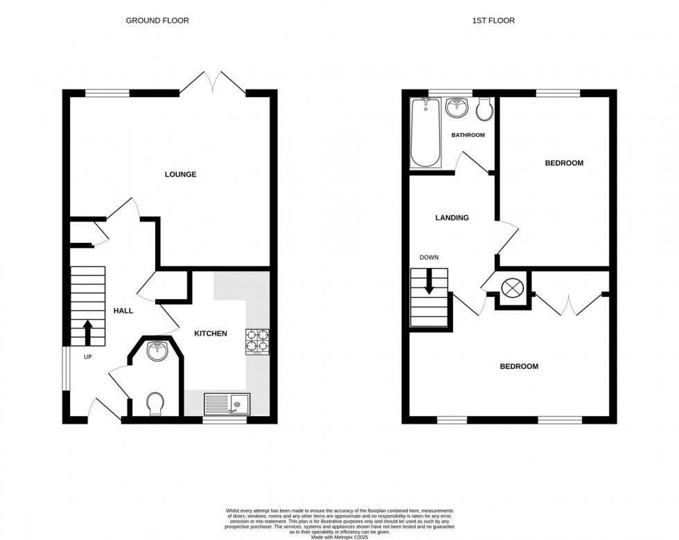 Floorplan for Fairfields, Probus, Truro