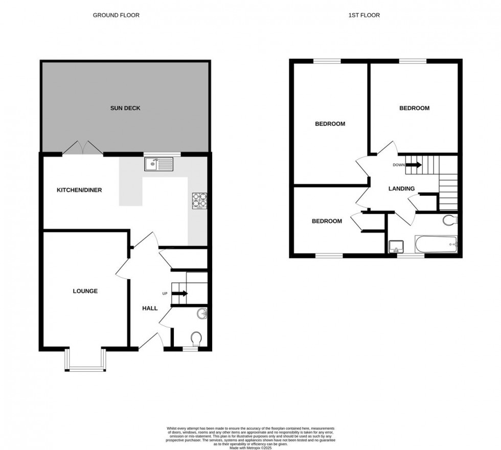 Floorplan for Lamorna Close, Connor Downs, Hayle