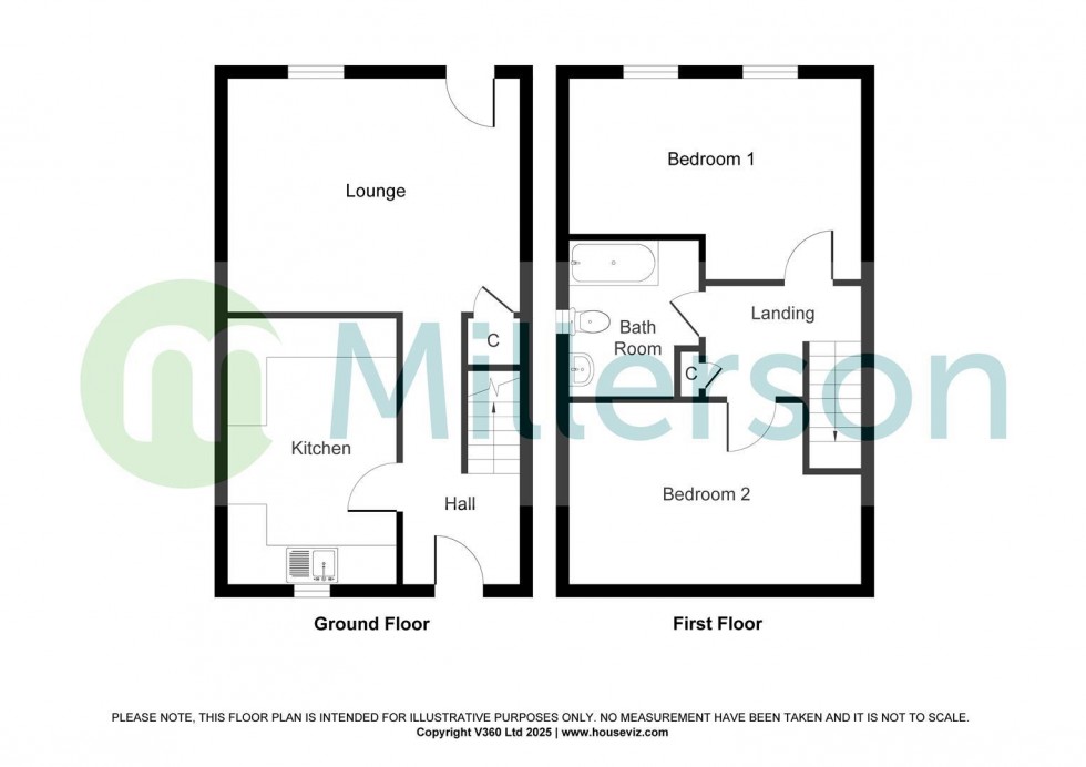 Floorplan for Trelawney Parc, St. Columb