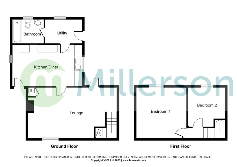 Floorplan for Rashleigh Place, St. Austell