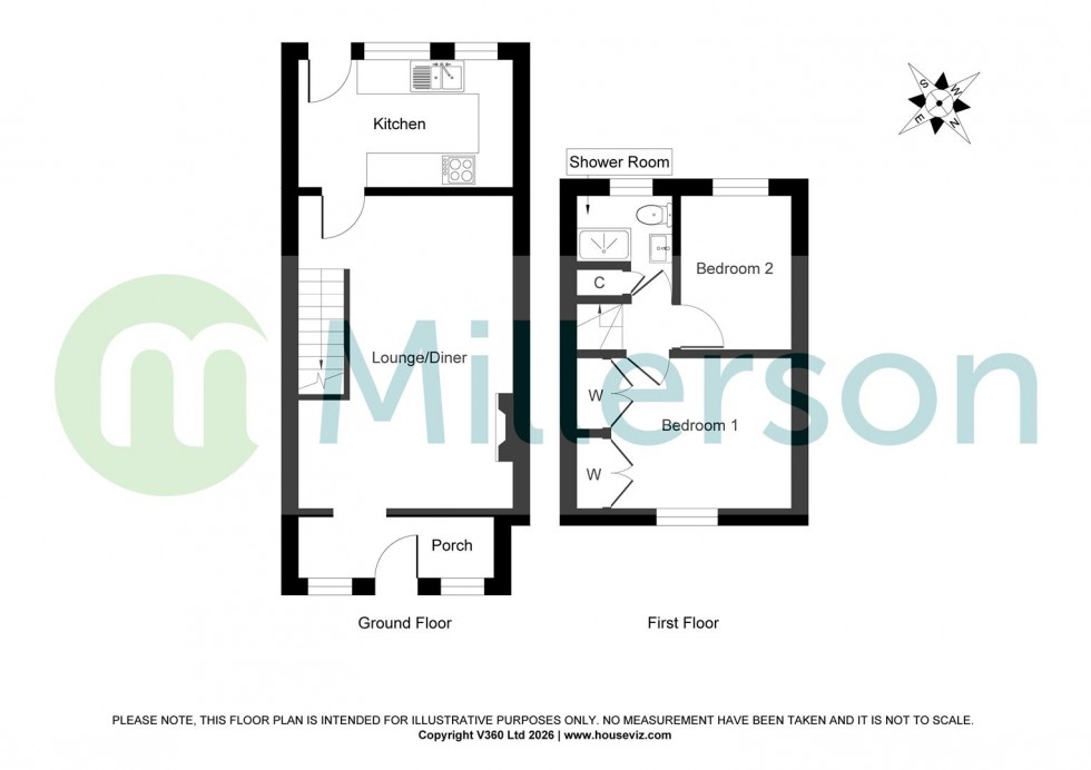 Floorplan for Hillpark  Cottages, Launceston