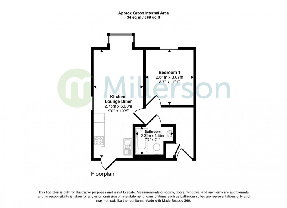 Floorplan for Berkeley Hill, Falmouth