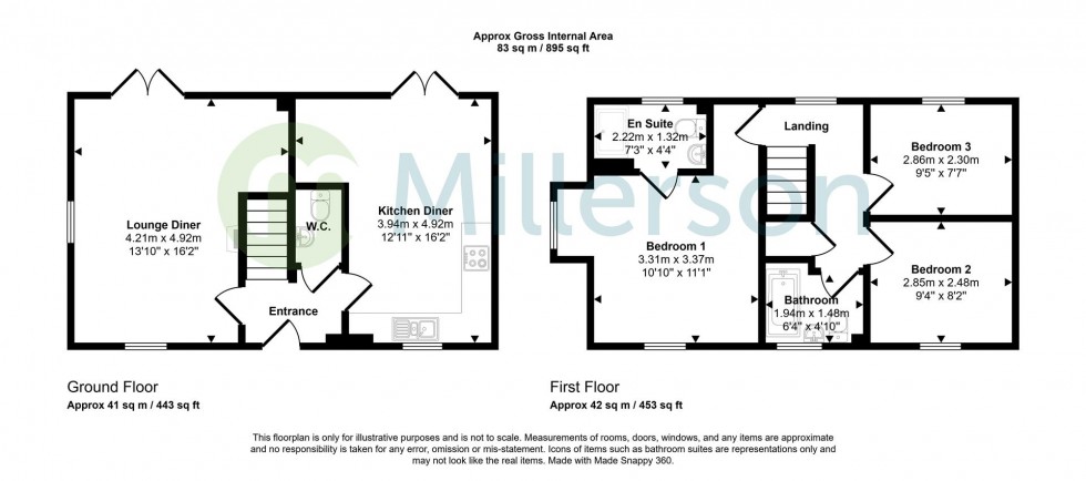 Floorplan for Charlestown