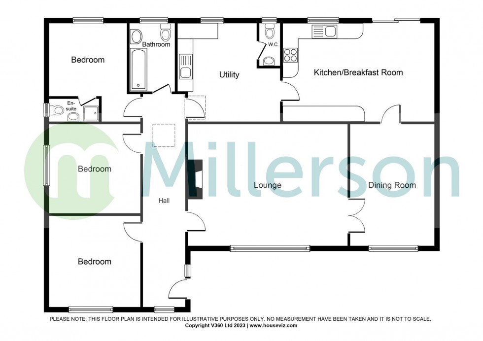 Floorplan for Warbstow, Launceston