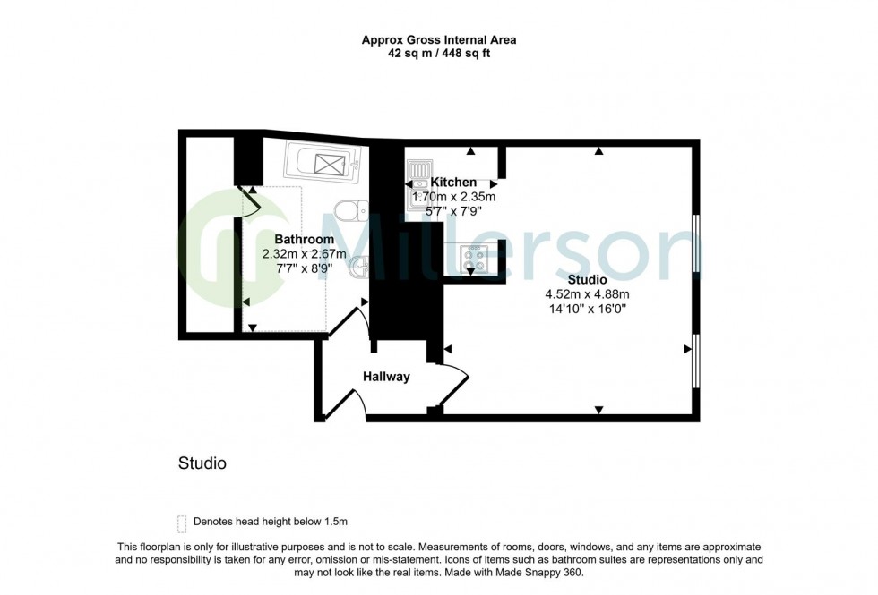 Floorplan for Lower Market Street, Penryn