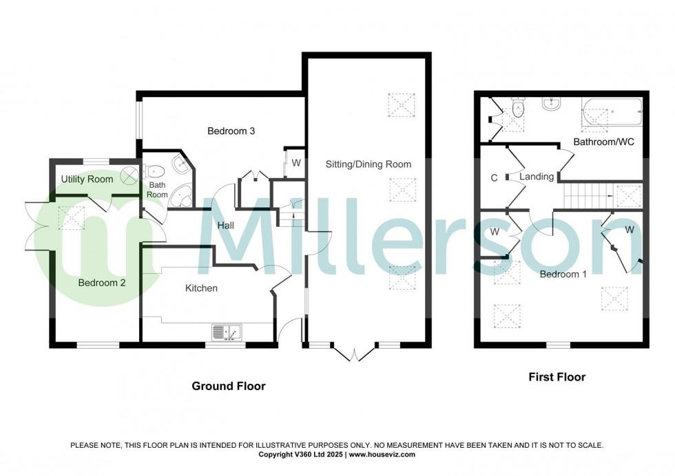 Floorplan for Coads Green, Launceston