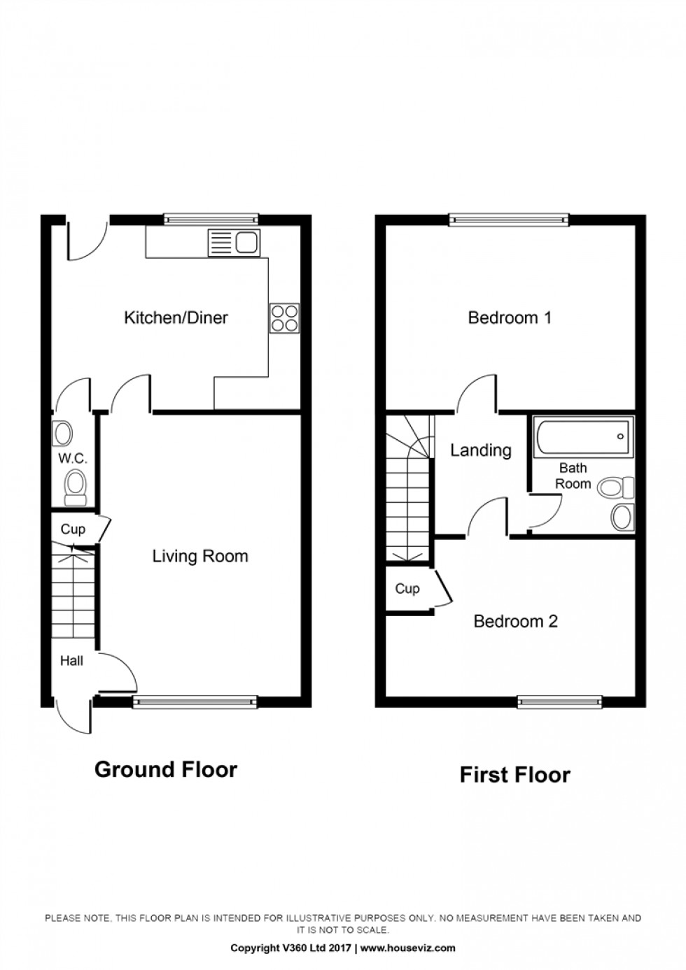 Floorplan for Launceston,Cornwall