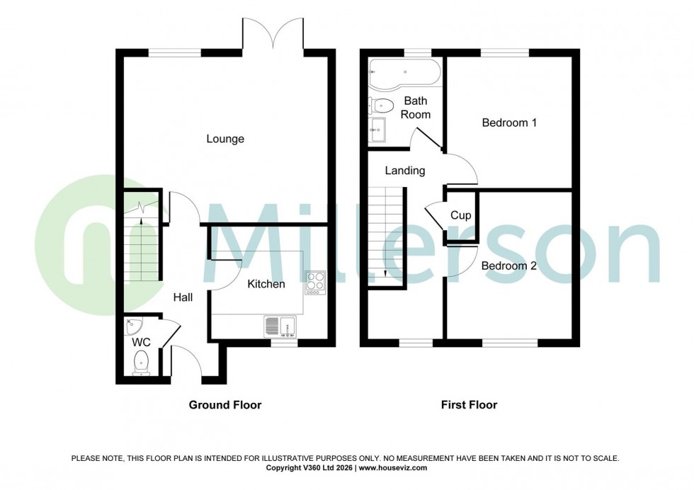 Floorplan for Priory Mews, Launceston