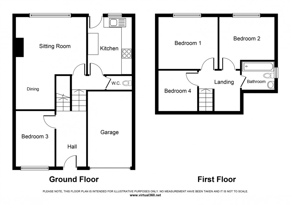 Floorplan for Launceston,Cornwall