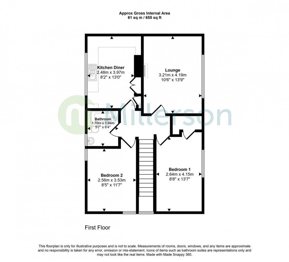 Floorplan for Halloon Avenue, St. Columb Road, St. Columb