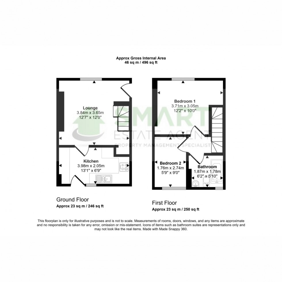 Floorplan for Clyst Honiton, Exeter, EX5