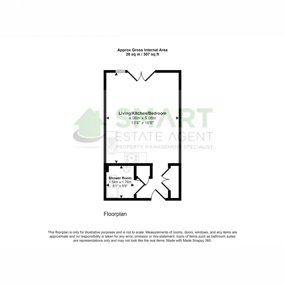 Floorplan for 31 New North Road, Exeter, EX4