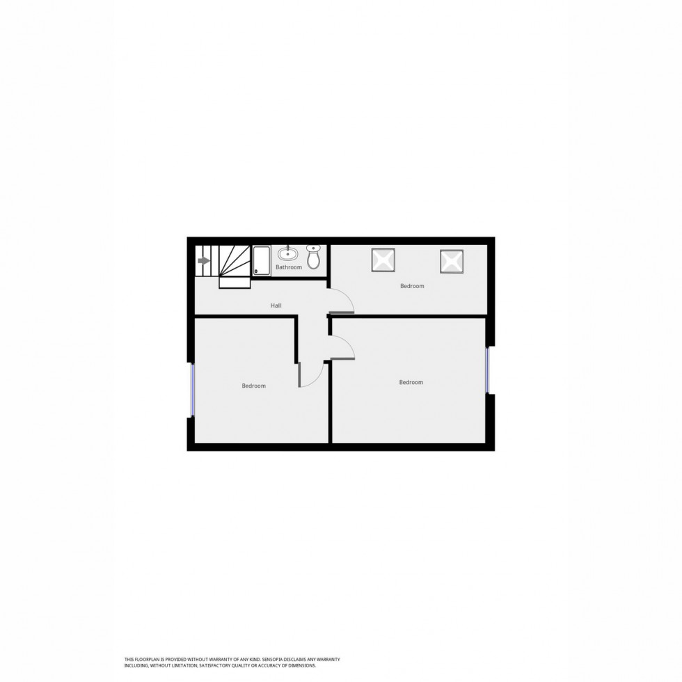 Floorplan for Queens Terrace, Exeter, EX4