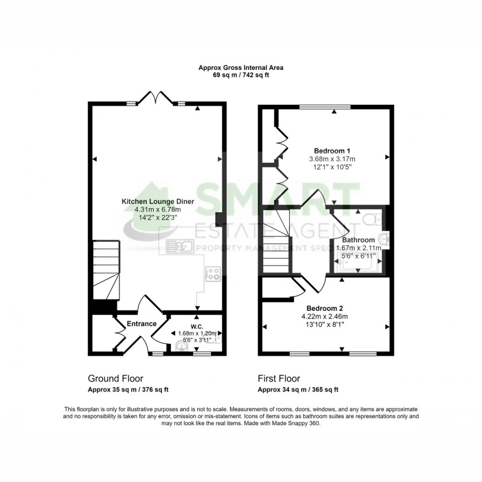 Floorplan for Fortibus Road, Exeter, EX2